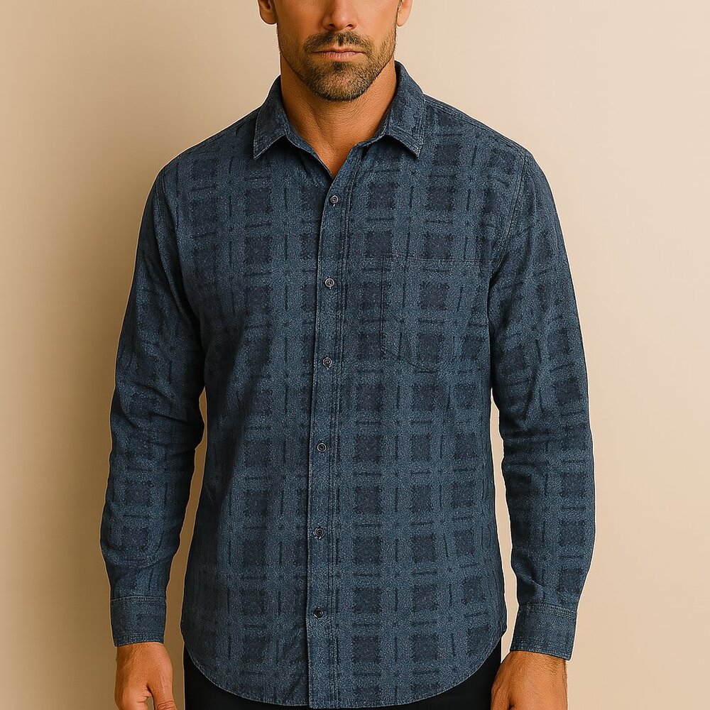 🧥 Mexx Men's Casual Button-Up Shirt – Timeless Style & Comfort Size XXL